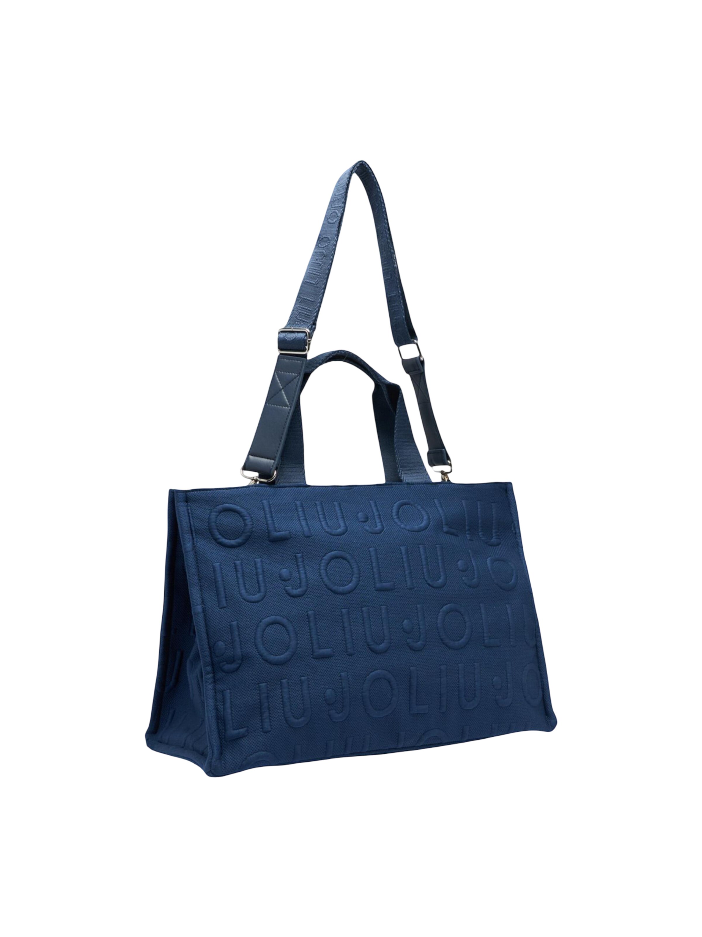 Liu Jo - Bolso de hombro 'L TOTE LOGO BUBBLE 2A6026 T0300' en azul