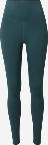 NIKE Workout Pants 'ONE' in Green: front