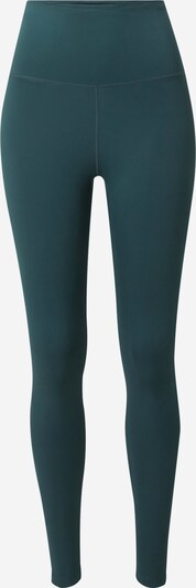 NIKE Pantalon de sport 'ONE' en vert foncé / blanc, Vue avec produit