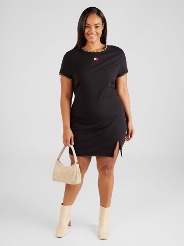 Tommy Jeans Curve - Vestido en negro