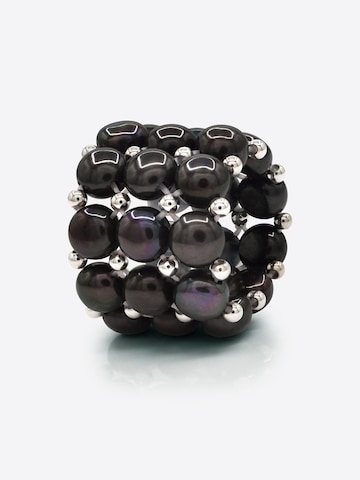 Bague 'TUILERIES' Ateliers Saint Germain en noir
