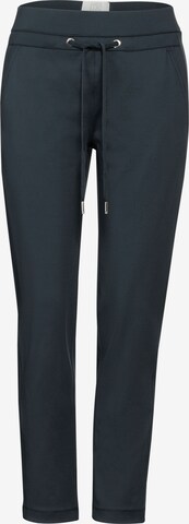 STREET ONE Regular Pants 'Travel' in Green: front