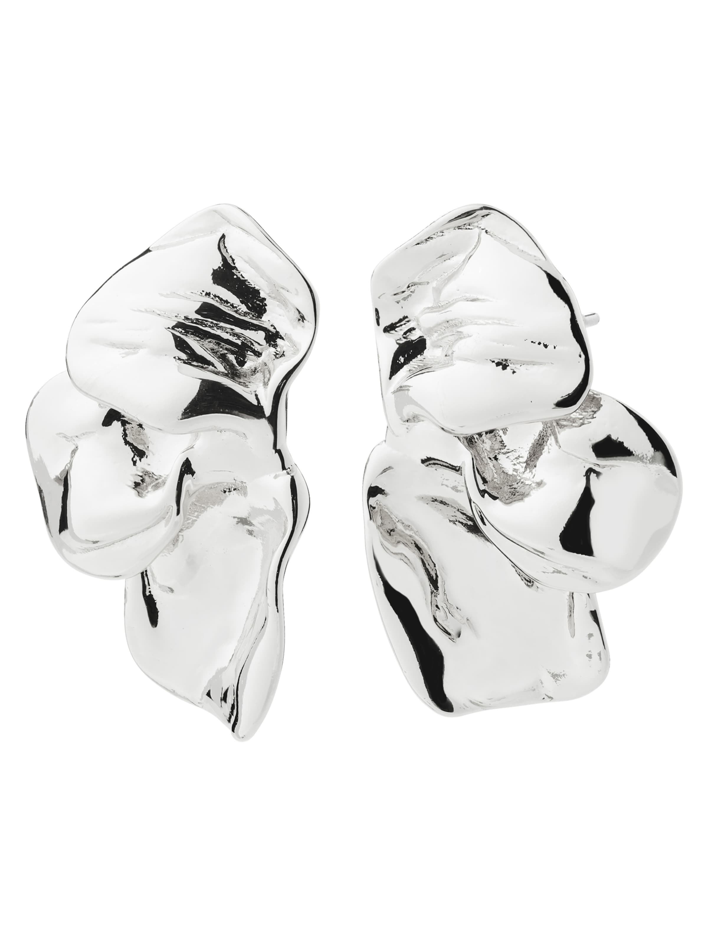 Pilgrim Earrings 'Solari' in Silver: front