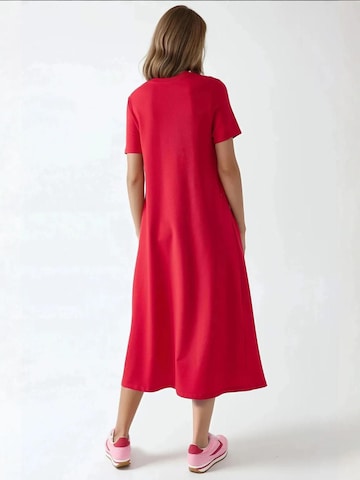 Hiccup Dress in Red
