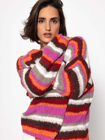 SASSYCLASSY Oversizestrickjacke‌‌‌‌‌‌‌‌‌ in Orange