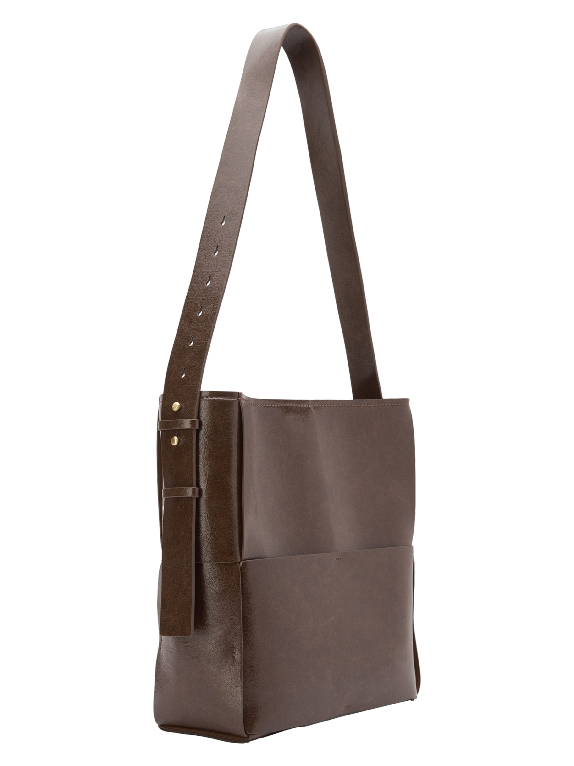 Sac bandoulière 'Horizonte' Adolfo Dominguez en marron