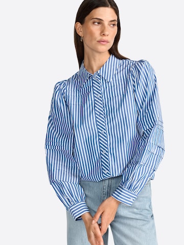Rich & Royal Bluse in Blau: Vorderseite