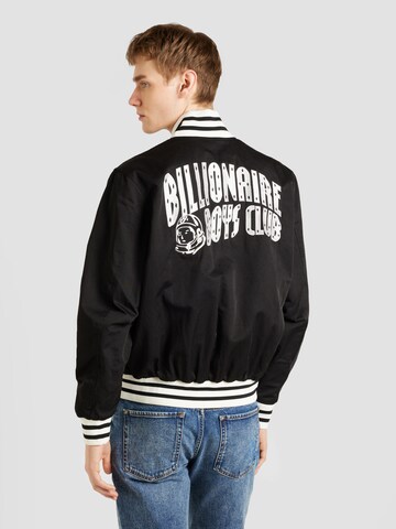 Billionaire Boys Club Φθινοπωρινό και ανοιξιάτικο μπουφάν σε μαύρο: μπροστά