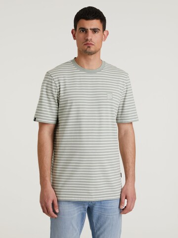 T-Shirt 'Shore' CHASIN' en vert : devant