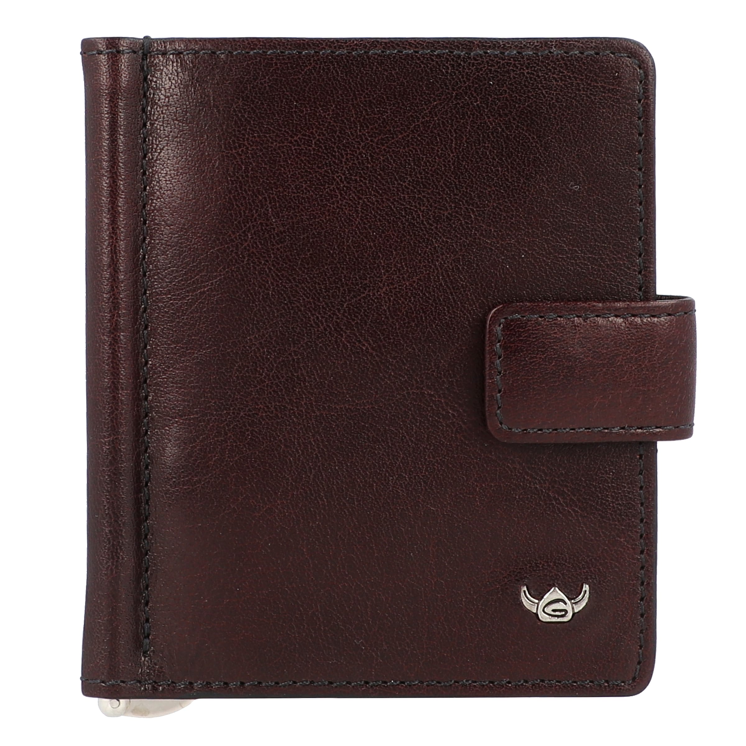 GOLDEN HEAD Wallet in Brown: front