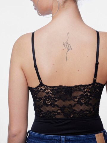 PIECES Shirtbody‌ in Schwarz