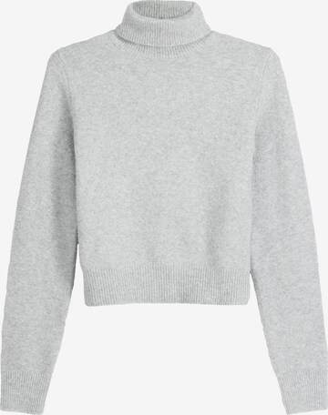 Bershka Sweater in Grey: front