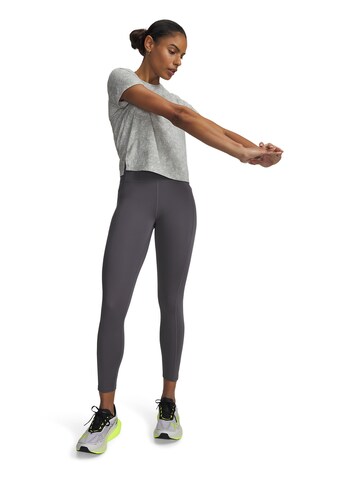 UNDER ARMOUR Skinny Sports trousers 'Velociti' in Grey