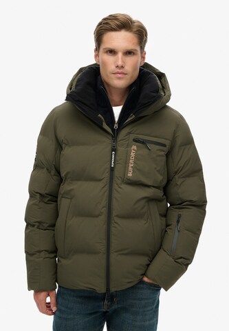 Superdry & Co Winter Jacket in Green: front
