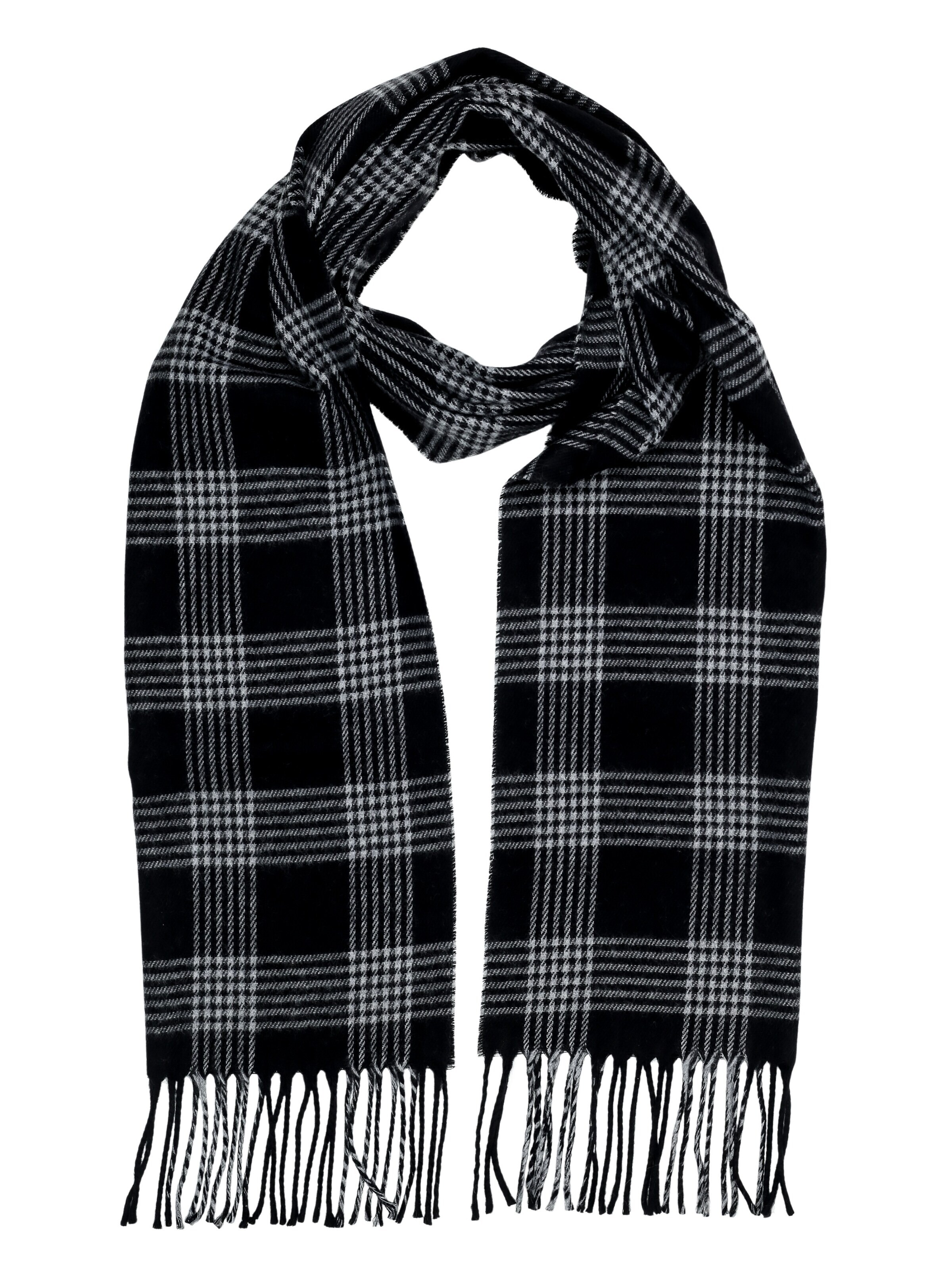 COLLEZIONE ALESSANDRO Scarf 'Karol' in Black