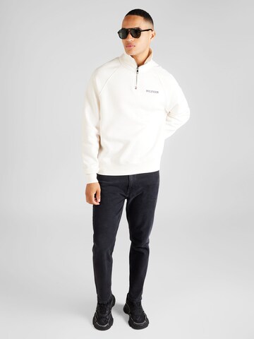 Sweat-shirt TOMMY HILFIGER en blanc