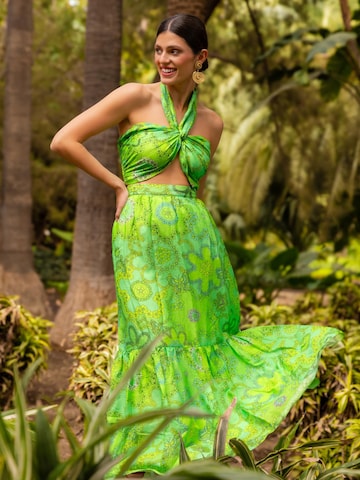 Introvertie VIENNA Skirt 'Sorrento' in Green
