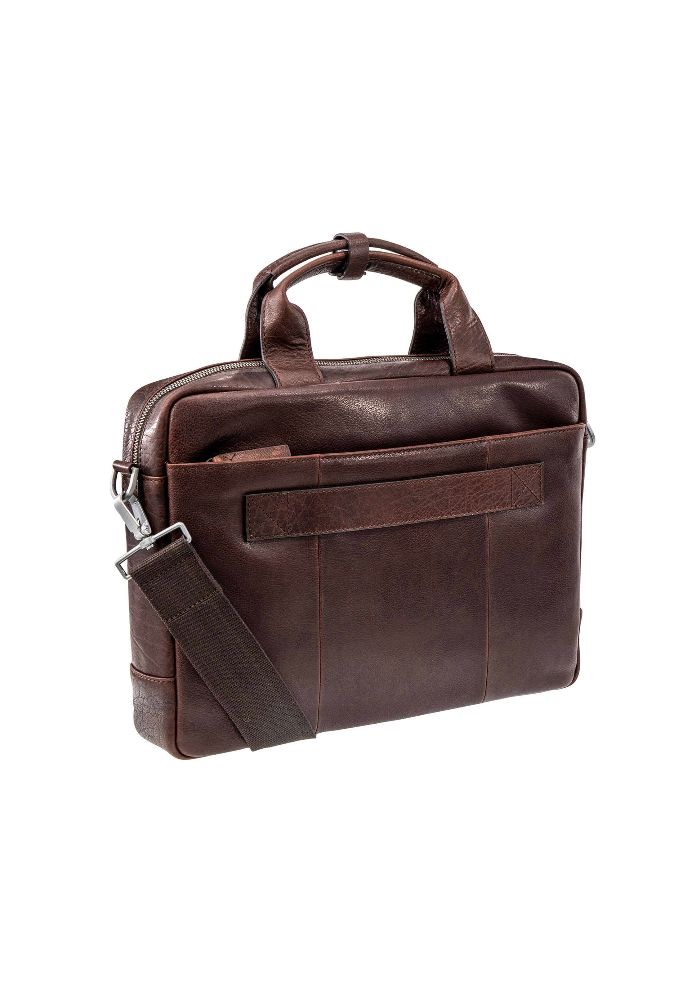 STRELLSON - Cartera maletín 'Abbey Charles' en marrón