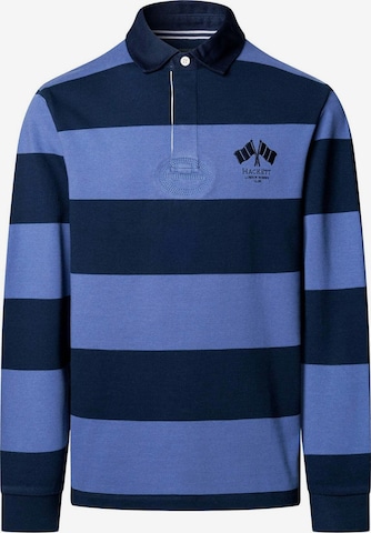 T-Shirt Hackett London en bleu : devant
