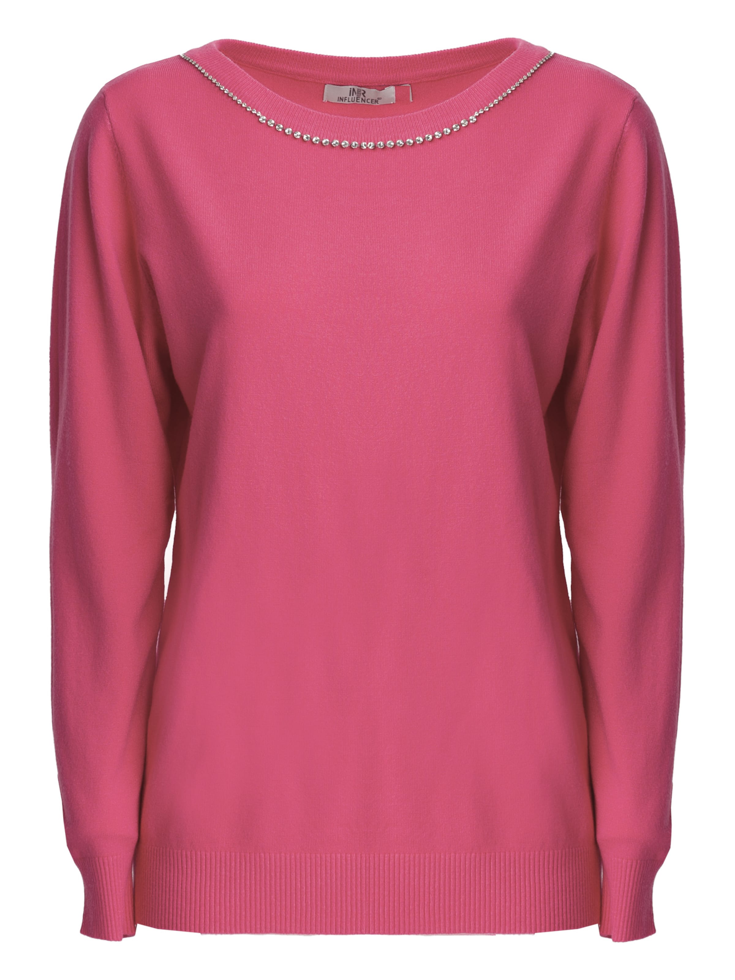 Influencer Sweater in Pink: front