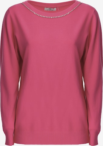 Influencer Sweater in Pink: front