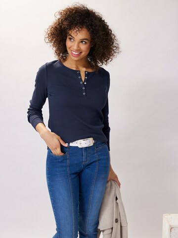 heine Shirt in Blue: front