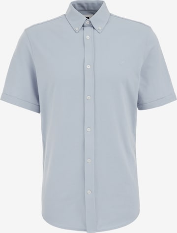 mėlyna WE Fashion Standartinis modelis Marškiniai: priekis