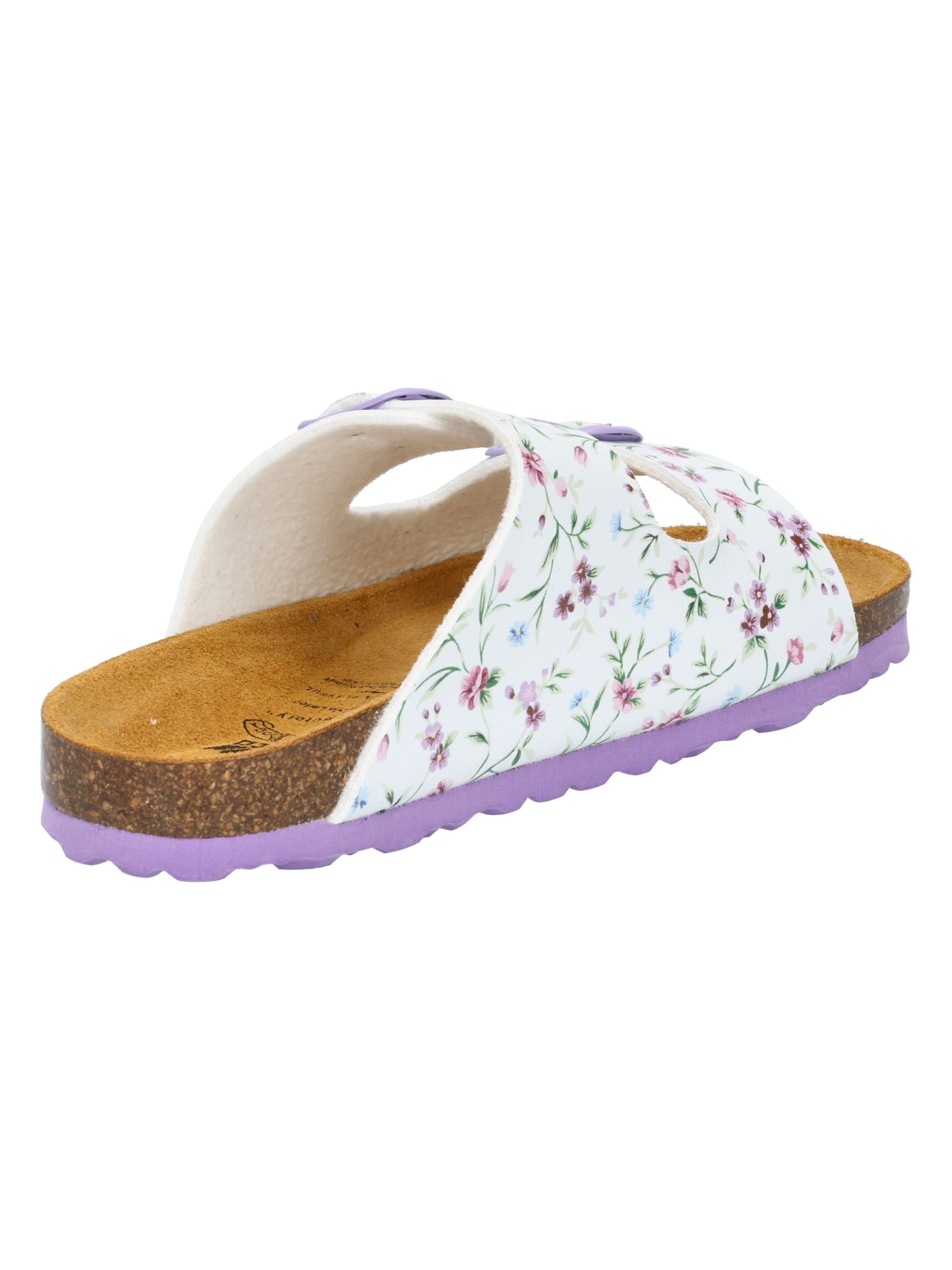 LICO Pantolette 'Bioline Rocky' in Weiß