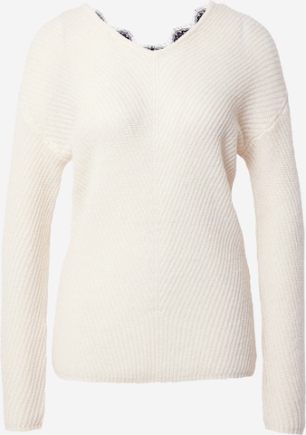 VERO MODA Sweater 'STINNA' in Beige: front