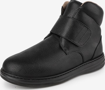 Tiestra Stiefel in Schwarz: Vorderseite