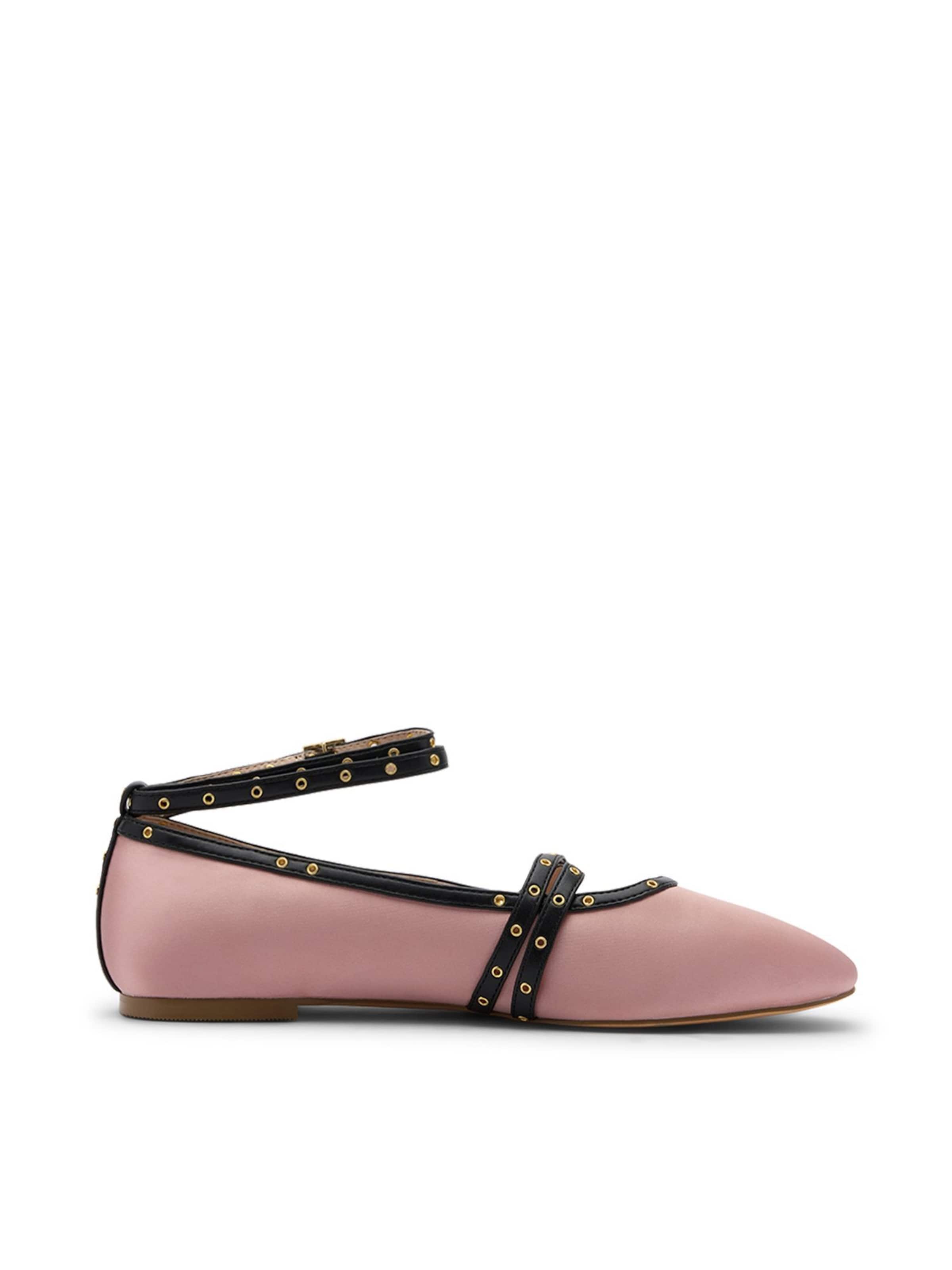 SACHA Ballerina met riempjes in Roze