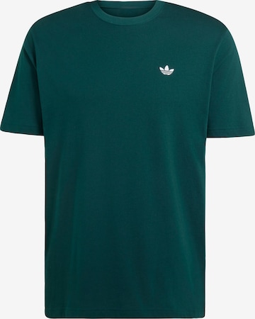 T-Shirt 'Trefoil Essentials' ADIDAS ORIGINALS en vert : devant