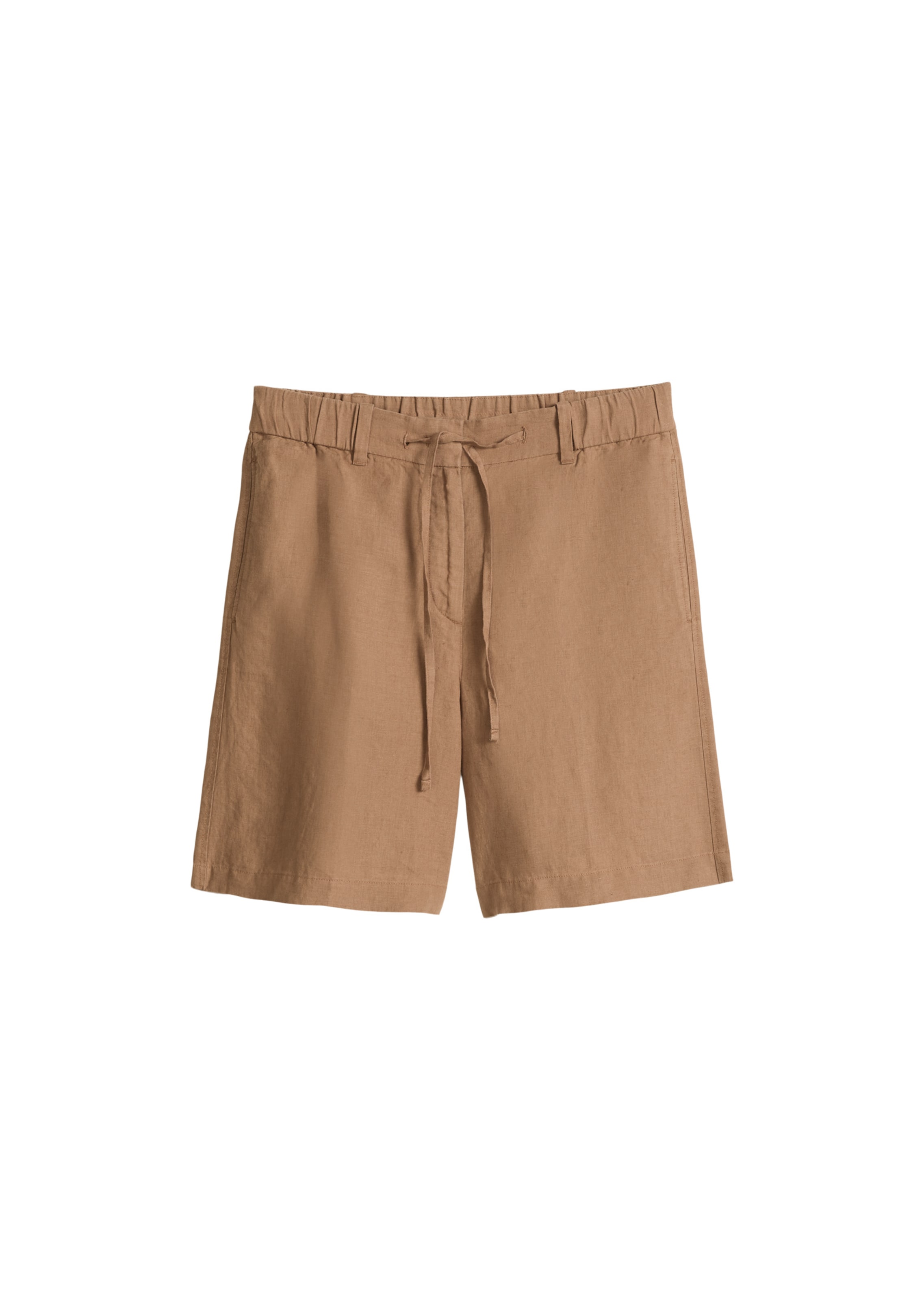 Marc O'Polo Loosefit Broek in Bruin: voorkant