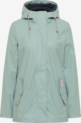 MYMO Between-Season Jacket in Green: front