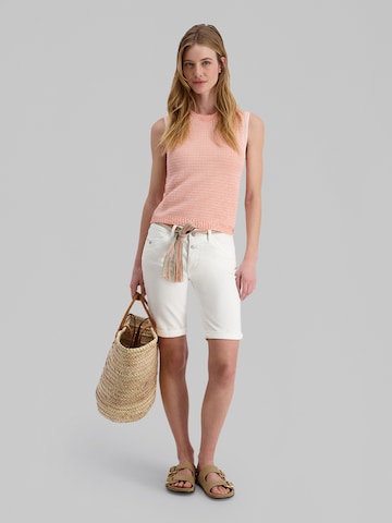 TIMEZONE Tanktop 'Knitted' in Orange