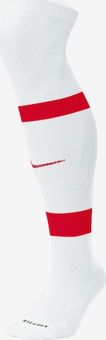 NIKE Kousen 'MatchFit Team' in Wit: voorkant