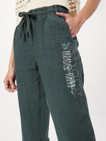 Soccx Regular Pants in Green