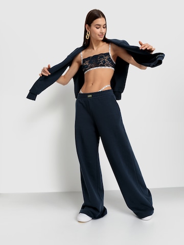 Wide Leg Pantalon LSCN by LASCANA en bleu