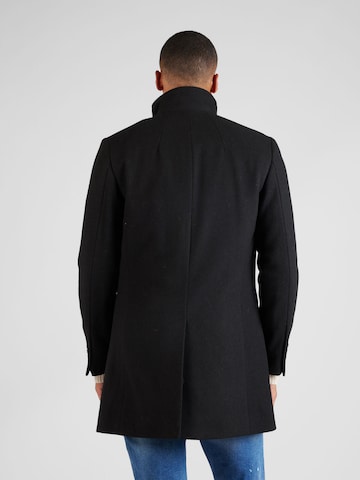 Bruun & Stengade Between-Seasons Coat 'Ontario' in Black