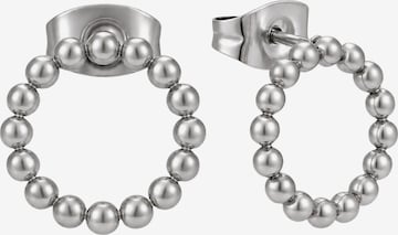Boucles d'oreilles GOOD.designs en argent : devant