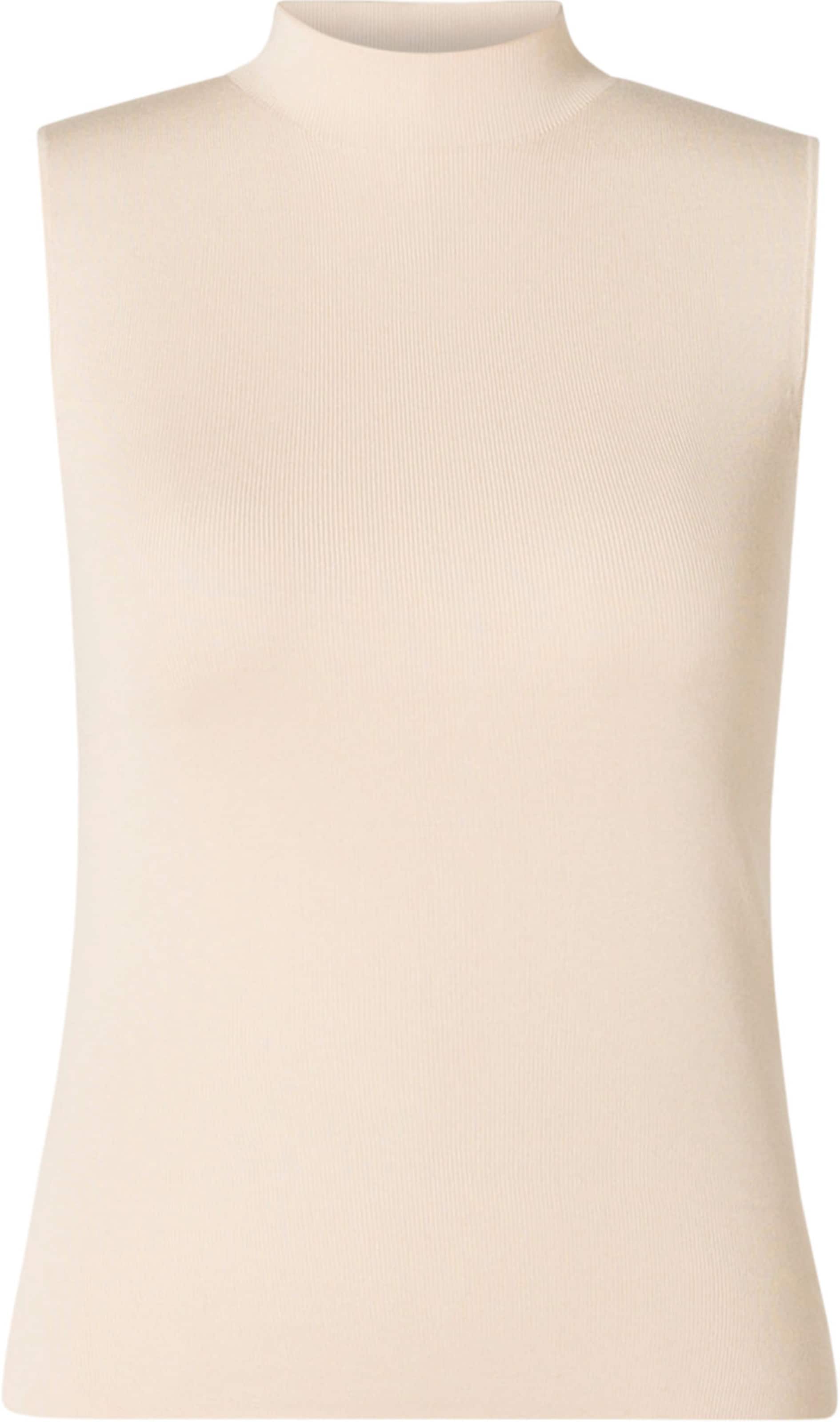 BASE LEVEL Top in Beige: Vorderseite
