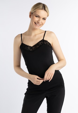 MYMO Top in Zwart: voorkant