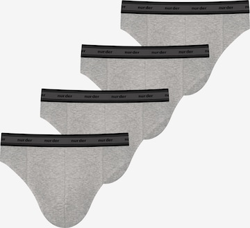 Nur Der Panty in Grey: front