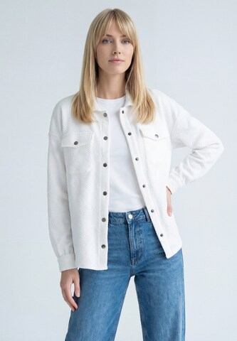 MIMO Tussenjas in Beige: voorkant