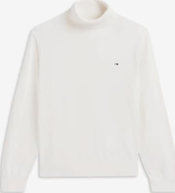 balta Tommy Jeans Megztinis 'ESSENTIAL': priekis