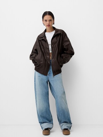 Veste mi-saison Bershka en marron
