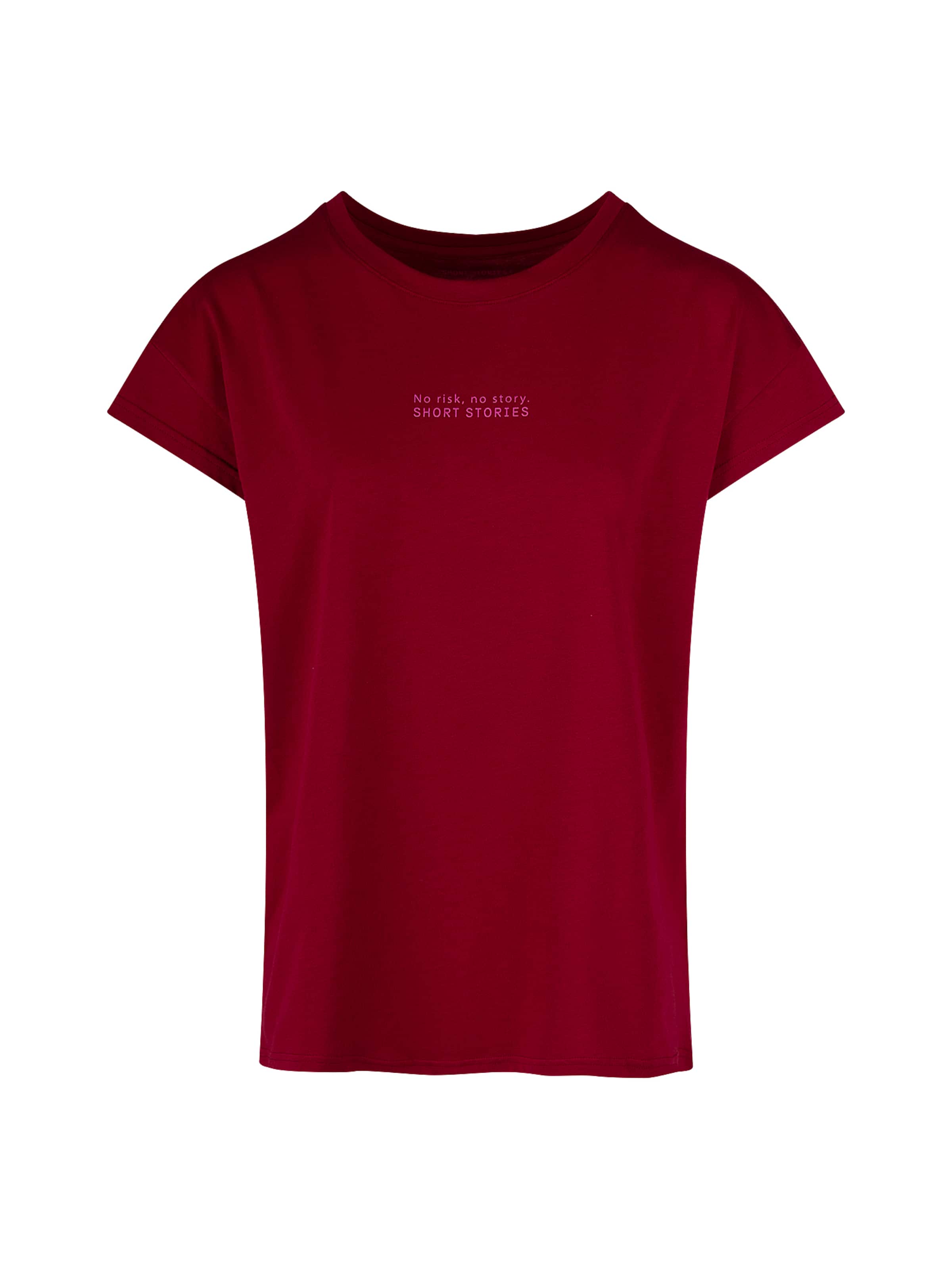 Sanetta Schlafshirt in Rot: Vorderseite