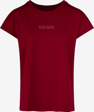 Sanetta Schlafshirt in Rot: Vorderseite
