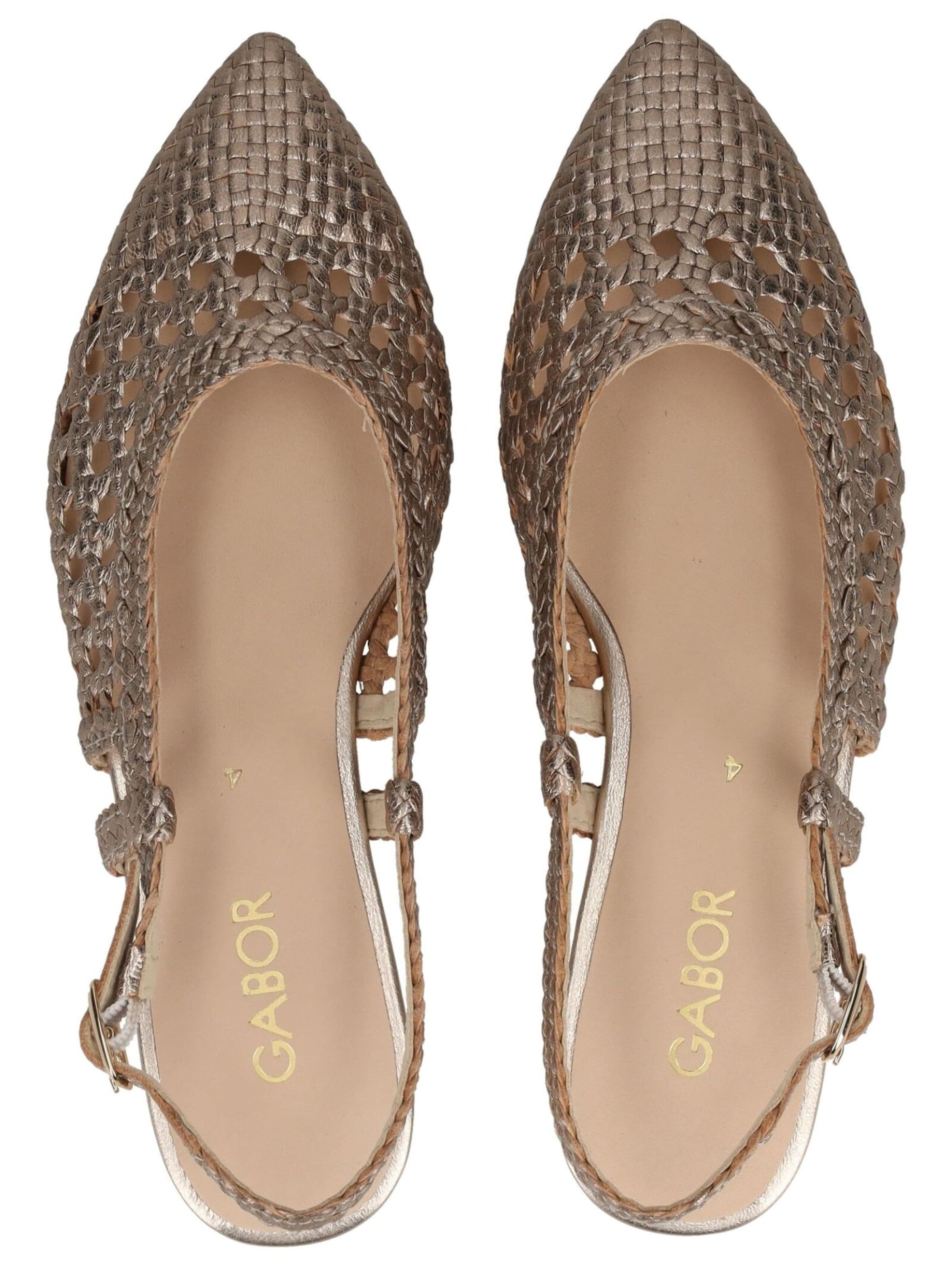 GABOR Slingback pumps in Beige