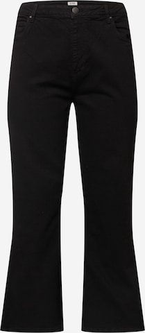 Cotton On Curve Flared Jeans in Black: front